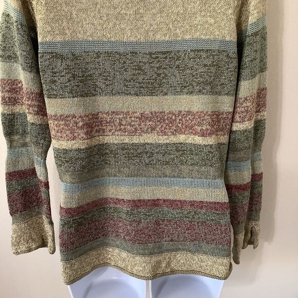 Susan Bristol Vintage Y2K Fairy Grunge Artsy Silk Blend Fairycore Knit Sweater M - Picture 8 of 11